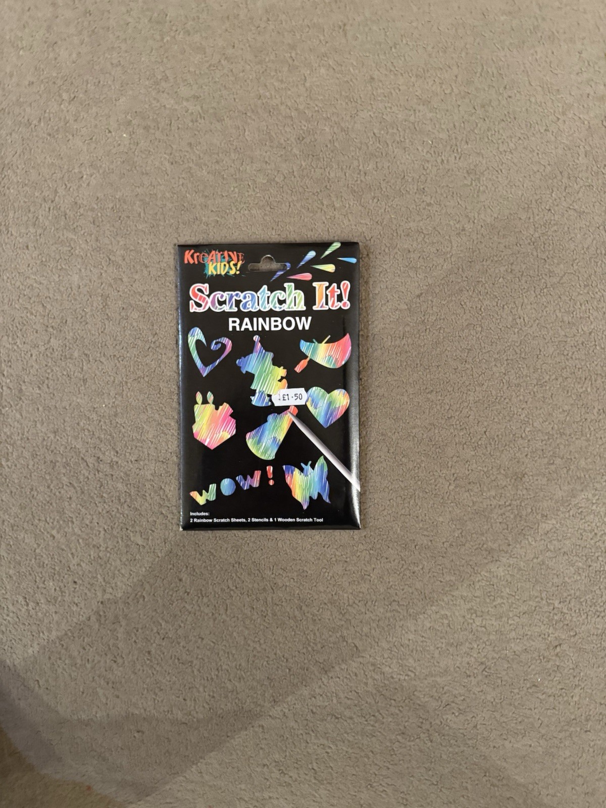 Scratch Or Rainbow Scratch Paper