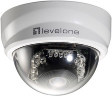 LevelOne 2-Megapixel Day/Night PoE Fixed Dome IP Network Camera, FCS-3101 (Fixed