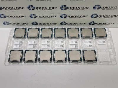 Lot of 13 INTEL Xeon E3-1220V6 SR329 3.00 GHz 8 MB Cache 72 W Grade B, SKU 19927
