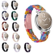 For Garmin Lily 2 Resin Stainless Steel Watch Strap Band Replacement Strap