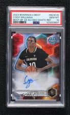 2023 Bowman U Best White Geometric Refractor 1/5 Cody Williams PSA 10 Auto 1fl4