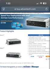 ARK-2150L Intel 3rd Gen I3 1.6 GHz Processor 