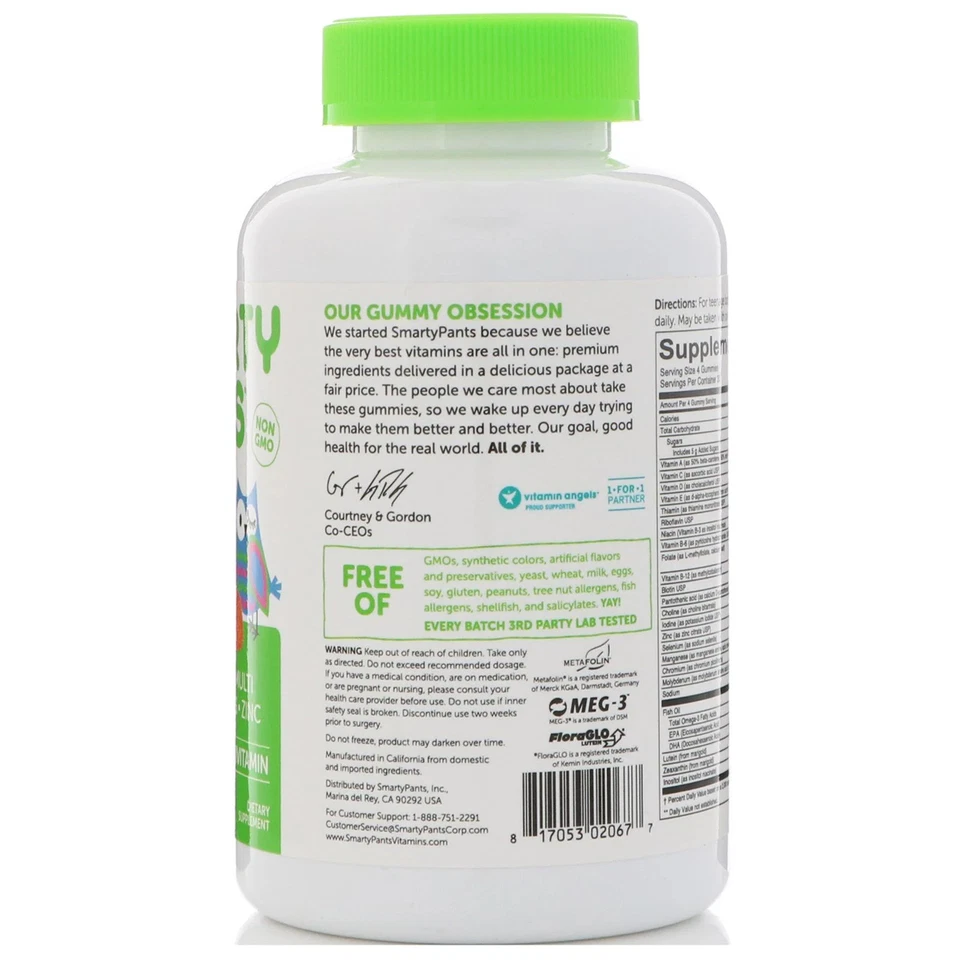 Teen Guy Multi & Omegas, Laranja, Cereja e Limão Limão, 120 Gomas - Imagem 3 de 3