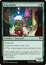 Frog Butler #114 Foil - Teenage Mutant Ninja Turtles MTG