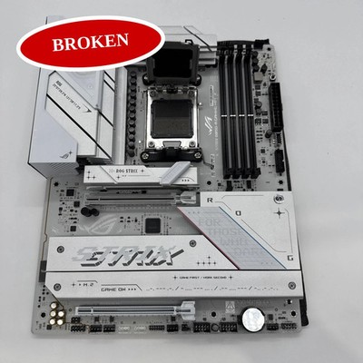 (BROKEN) ASUS ROG Strix B850-A Gaming WiFi ATX Motherboard AM5 DDR5 PCIe 5.0