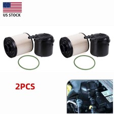 2 PACK Powerstroke Diesel Fuel Filter Kit FD4615 For 2011-2015 6.7L Ford Truck