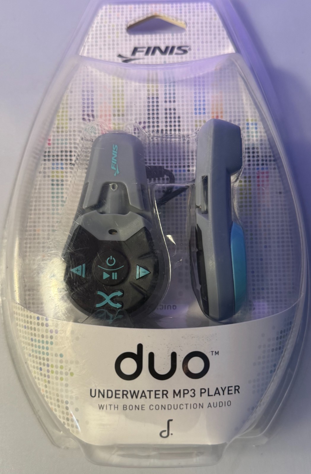 With Bone Conduction Audio Gray/blue