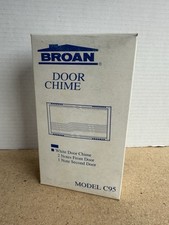 NOS BROAN Door Chime White C95