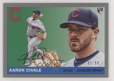2020 Topps Archives 1955 Topps Silver 65/99 Aaron Civale #43 6e0