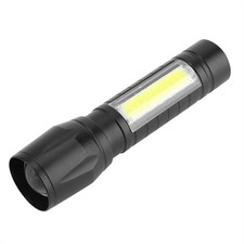 Tragbare Wasserdichte LED-Taschenlampe Mit Teleskopzoom Und 3 Leuchtmodi XPE + C