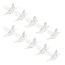 10 transparente Acryl- -Sonnenfänger für die Fensterdekoration im