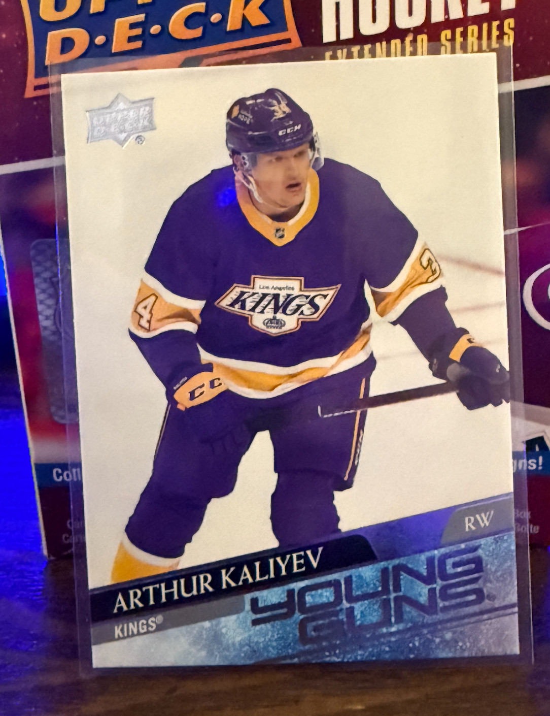 Arthur Kaliyev #701 Young Guns 2020-21 Upper Deck Extended Series LA Kings RC YG