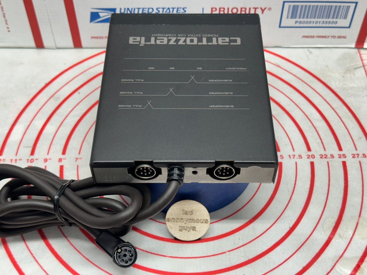 PIONEER CARROZZERIA # CD-620 Crossover Network Vintage Old School