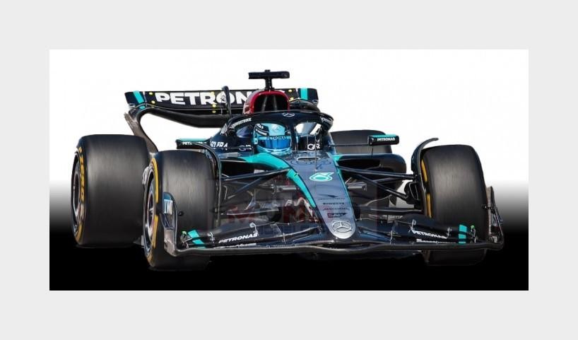 1:43 SPARK Mercedes F1 W15 #63 Singapore Gp 2024 George Russell S9569 MMC