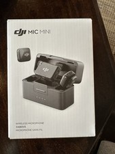 DJI Mic Mini Wireless Microphone, Noise Cancellation, iPhone Compatible