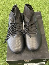 adidas Nemeziz 18.3 FG J Youth Soccer Cleats Size 3 Black /White