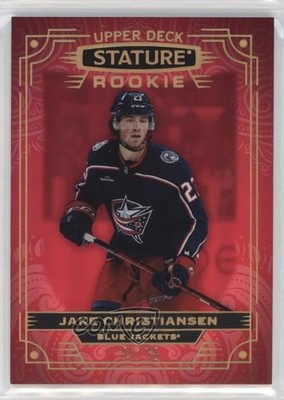 2022 Upper Deck Stature Rookies Red 56/75 Jake Christiansen #197 Rookie RC 1c5x
