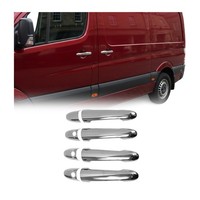 Chrom TüRgriff Blende FüR Mercedes Sprinter 2006-2018 4TüR Edelstahl 8Tlg