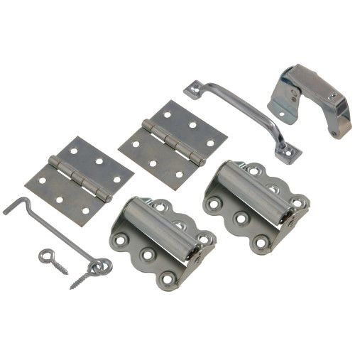 Hillman Essentials Storm & Screen Door Set Zinc 7 Piece 853128