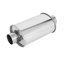 3 Ultra Quiet Muffler Resonator 304ss Exhaust Vibrant Resonator Universal 3 Ultra Quiet Muffler Resonator 304ss Exhaust Vibrant Resonator Universal