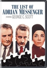 The List of Adrian Messenger (DVD) George C. Scott Kirk Douglas Tony Curtis