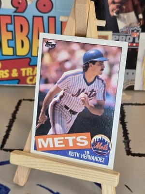1985 Topps #80 Keith Hernandez New York Mets - $1 Ship! - EX-NMT - OFFER!