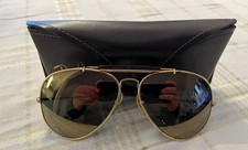 Ray-Ban USA Vintage B&L Aviator Diamond Hard Survivor Tortuga 1993