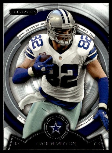 Photo Encadrée édition Limitée Jason Witten Des Dallas Cowboys - Highland Mint, édition 18/1000, Argent, 13x16 Pouces, Occasion