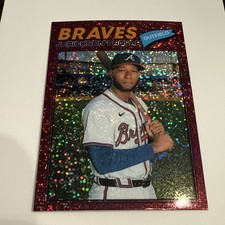 2026 Topps Heritage - Jurickson Profar #51 Chrome Burgundy Sparkle Refractor