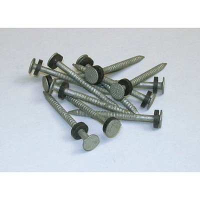 #6 Flat Head Galvanized Silver Nail for Boat Dock Edging/Deck/Walk Ramp