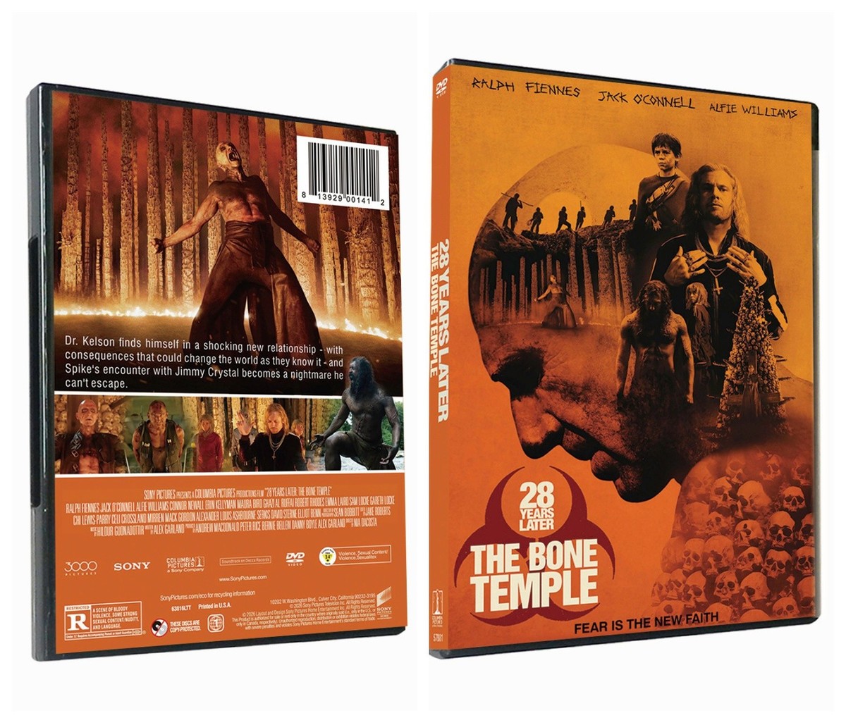 New Box Set The Bone Temple‎ 28 Years Later (2026, DVD) Free