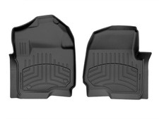 Weathertech Floorliner Hp For 2017-2019 Ford Super Duty - 1st Row Black