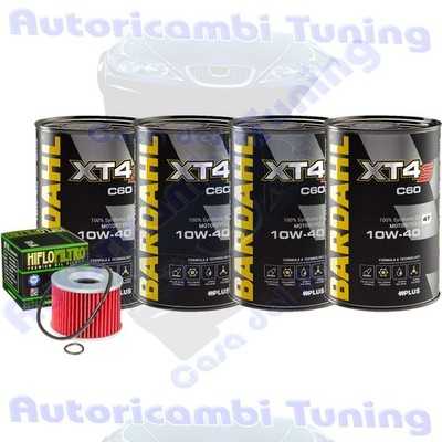 Set Service Bardahl Öl XT4S 10W40 für Honda CBX1000 BC Prolink� 1980>1982