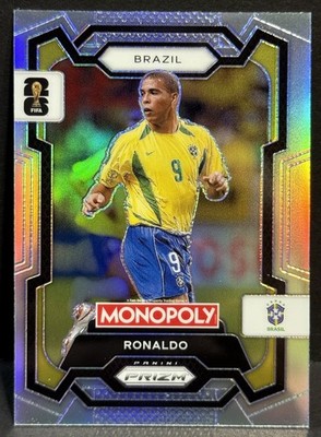2026 Panini Prizm Monopoly FIFA World Cup Brazil Ronaldo R9 Silver