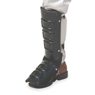 GRAINGER APPROVED 5T458 Shin Guard,Universal Size,Black ,PR 5T458