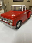 1960s Tonka Step Side Pickup Truck, Repainted Vintage Pressed Steel.