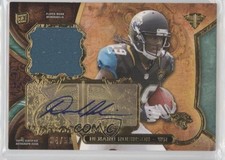 2013 Topps Triple Threads Rookie Relics Emerald 34/50 Denard Robinson Auto 0p5