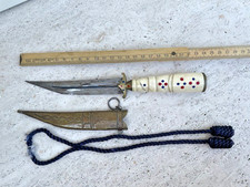 Africa Settentrionale , Tagliacarte decorato con Manico in Osso