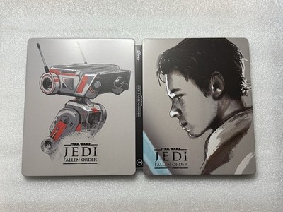 Star Wars: Jedi Fallen Order Custom made G2 Steelbook Case PS4/PS5/Xbox