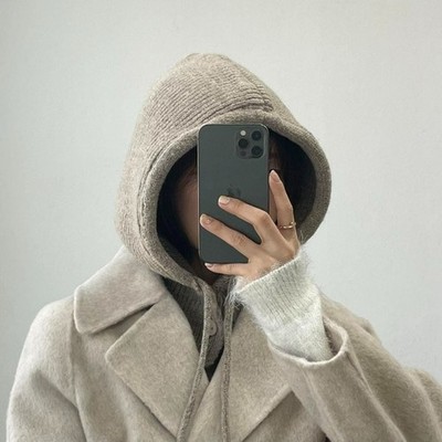 Balaclava Hat Knitted Hood Winter Neck Warmer Men & Women / Korea