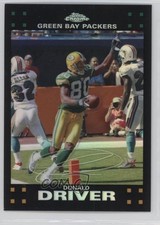 2007 Topps Chrome Refractor Donald Driver #TC79 2u3