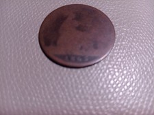 1865 Queen Victoria Penny Bronze UK Pre Decimal Coin Circulated