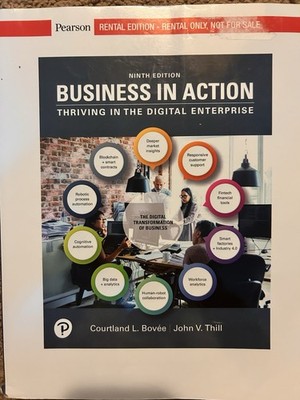 Pearson - Business in Action: Thriving In The Digital Enterprise