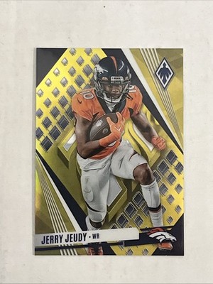 2023 Panini Phoenix Gold #86 JERRY JEUDY /50 DENVER BRONCOS