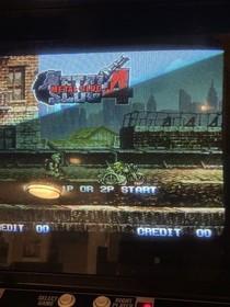 SNK NeoGeo MVS Metal Slug 4 Cartridge Tested Working Cart