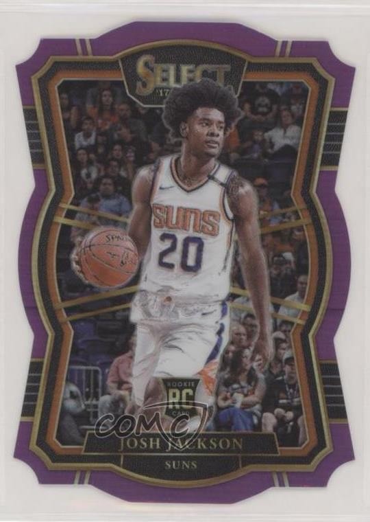 2017-18 Panini Select Premier Level Purple Die-Cut Prizm 39/99 Josh Jackson 0tw4