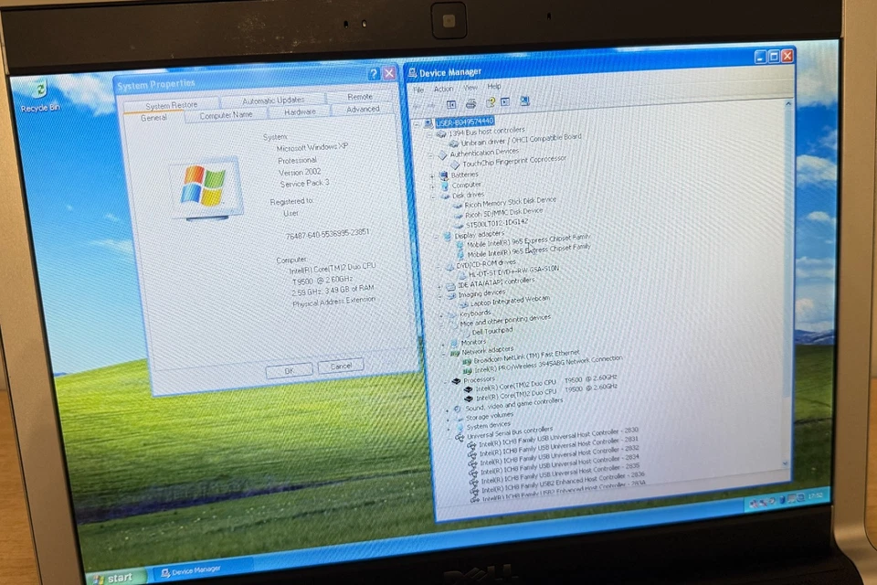 Dell XPS M1330 13.3" Laptop Computer - Windows XP, 4GB RAM, 500GB HDD - Image 2 of 4