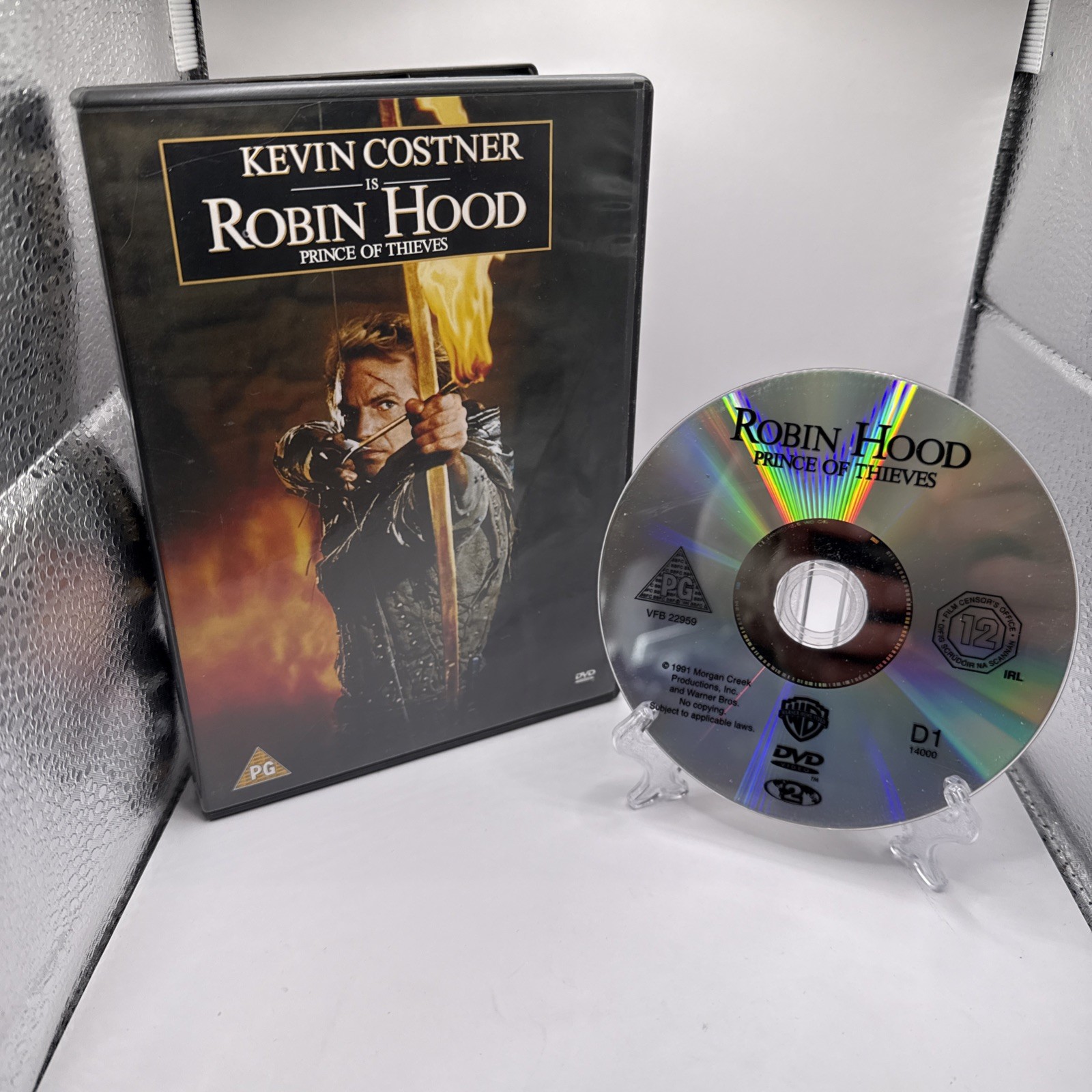 Robin Hood - Prince of Thieves DVD (2001) Kevin Costner, Reynolds (DIR) cert PG