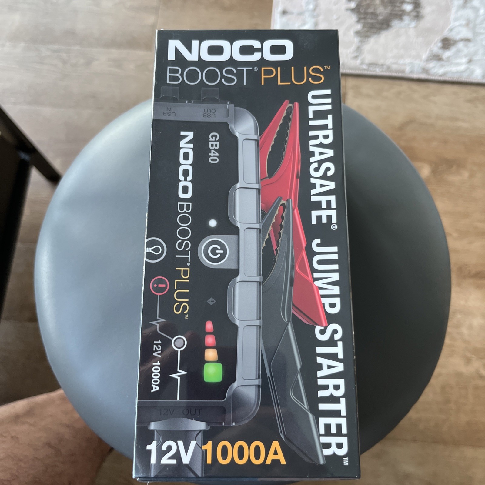 NOCO Boost Plus GB40 1000A 12V UltraSafe Portable Lithium Battery Jump Starter™