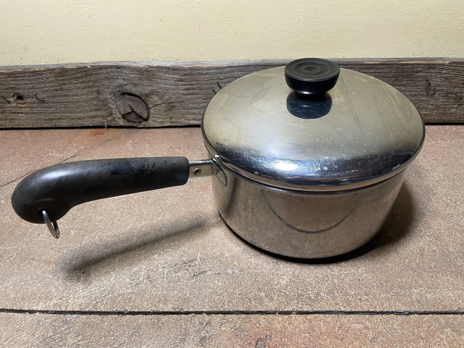 VTG REVERE WARE 2 QT 86 SAUCE PAN No Copper Clinton IL USA